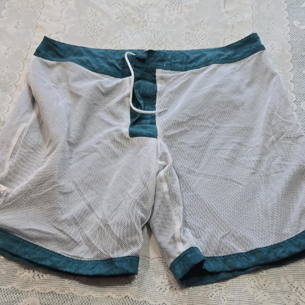 J. Crew Green Men's Swim Board Shorts Size 36